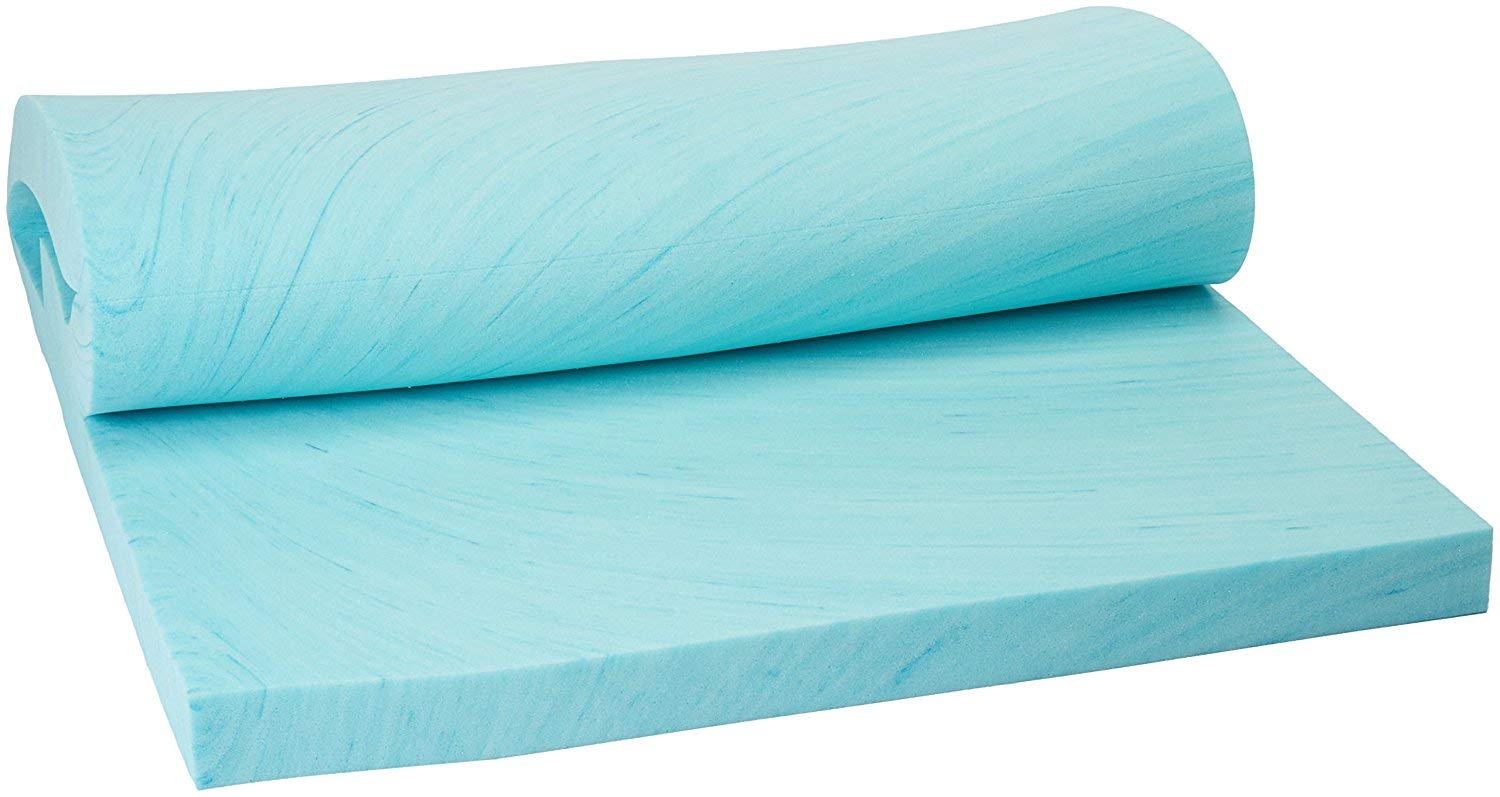 visco elastic memory foam mattress topper reviews