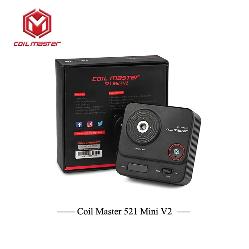 coil master 521 mini tab review