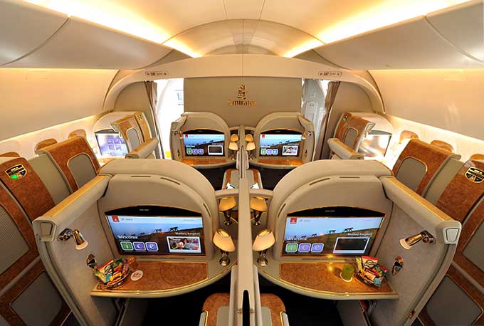 emirates business class sydney to bangkok review