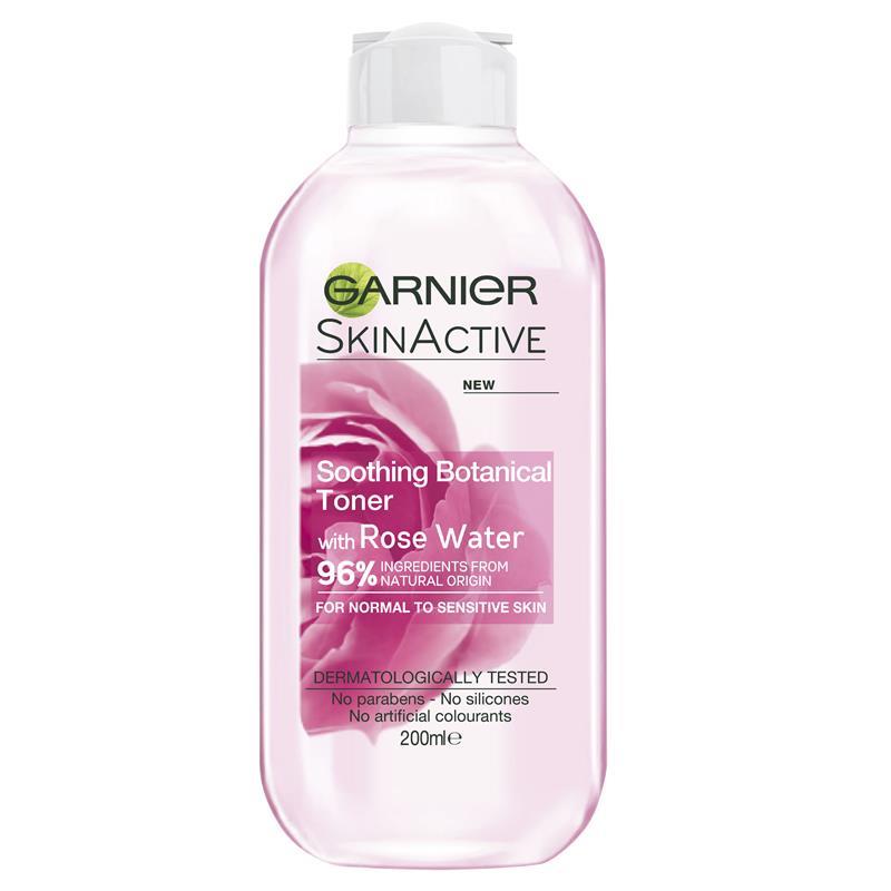garnier rose water toner review